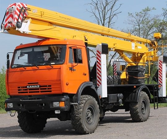 Аренда автовышки во Владикавказе и  Северной Осетии - Алании